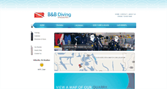 Desktop Screenshot of bbdiving.com